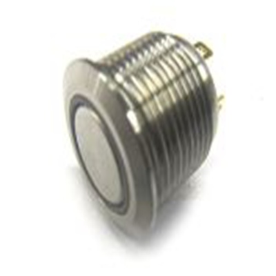 RS PRO,175-9772, 照明 按钮开关, Φ16 mm开孔, 面板安装, 瞬时型操作, 红色LED, 单刀单掷, IP40 36 V dc 36 V 交流, MPB16系列