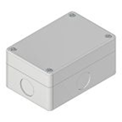 RS PRO,194-7460,按钮盒, Φ22 mm孔径, 灰色 ABS外壳, IP65, 最高-25 °C, 105 mm x 51 mm x 51 mm, CCS系列