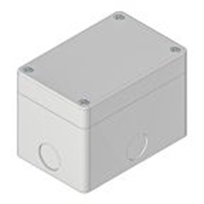 RS PRO,194-7462,按钮盒, Φ22 mm孔径, 灰色 ABS外壳, IP65, 最高70 °C, 105 mm x 70 mm x 74 mm, CCS系列