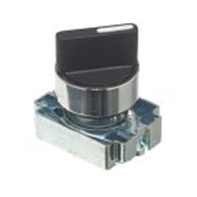 RS PRO,205-2367, 2档 选择器开关头, Φ22 mm开孔, 闭锁, IP65, RCAS系列
