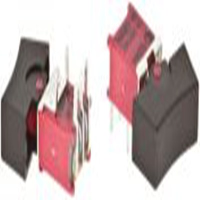 RS PRO,734-6886P, 摇臂开关, 黑色 开 - 无 - 关, 单刀双掷, 面板安装, 接通 -（接通）操作, IP40