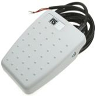 RS PRO,808-6982, 否 通用 支脚开关, SPCO触点, 触点额定24 V 交流AC 热塑性塑料, IPX7, 1.75 A, 瞬时型开关, 灰色, 黑色