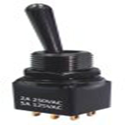 RS PRO,820-0523, 扳钮开关, 双刀双掷, 开 - 开 - 开操作, 5 A 28 V dc, PCB安装, 焊接端子, IP40