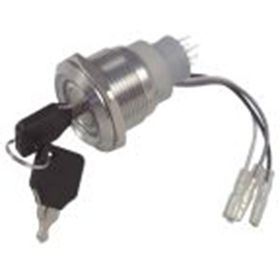 RS PRO,877-1882, 2档 钥匙开关, 双刀双掷, 5 A触点, 焊接端子, IP40, AV13L系列