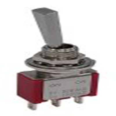 RS PRO,186-253, 扳钮开关, 单刀双掷, 接通 -（接通）操作, 5 A 28 V dc, 面板安装, 焊片端子