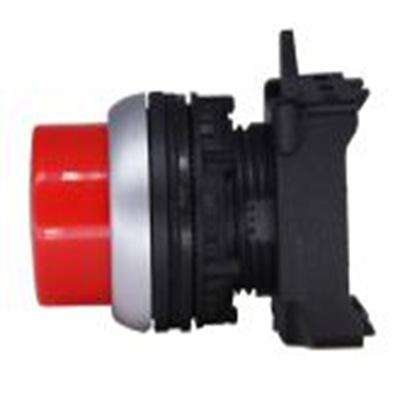 RS PRO,188-1129, 红色 圆形 按钮头, Φ22 mm开孔, Φ30.2 mm按钮, 弹簧复位, IP65, RSEG系列