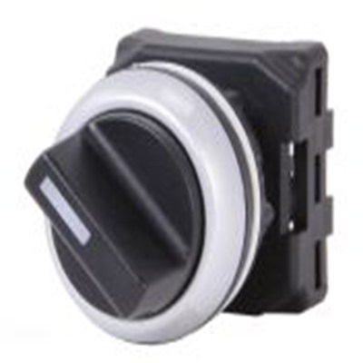 RS PRO,188-1146, 2档 选择器开关头, Φ22 mm开孔, 闭锁, IP65