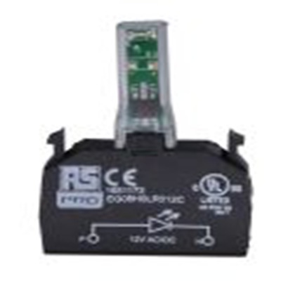 RS PRO,188-1177, 包含LED 照明块, 绿色灯, 照明块, 12 V ac/dc, RSE系列