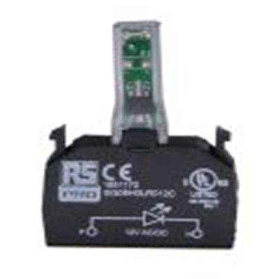 RS PRO,188-1189, 包含LED 照明块, 黄色灯, 照明块, 110 V ac, RSE系列