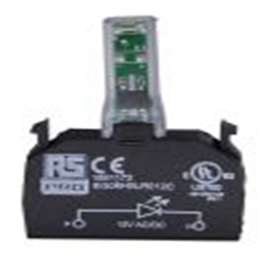 RS PRO,188-1192, 包含LED 照明块, 红色灯, 照明块, 240 V ac