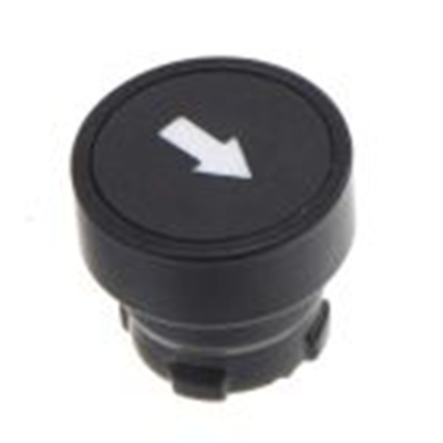 RS PRO,205-2364, 黑色 圆形 按钮开关, Φ22 mm开孔, Φ22 mm按钮, 瞬时型, IP65, RCAS系列