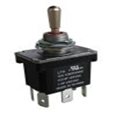 RS PRO,206-6976, 扳钮开关, 双刀双掷, 开 - 关 - 开操作, 12 A, PCB安装, 焊接端子, IP68