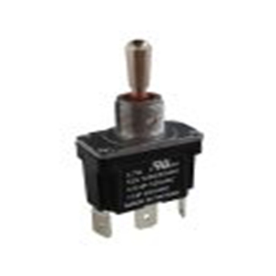 RS PRO,206-6981, 扳钮开关, 单刀双掷, 开 - 关 - 开操作, 12 A, PCB安装, 焊接端子, IP68
