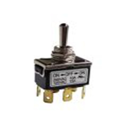 RS PRO,206-6985, 扳钮开关, 双刀双掷, 开 - 关 - 开操作, 10 A, PCB安装, 焊接端子, IP40