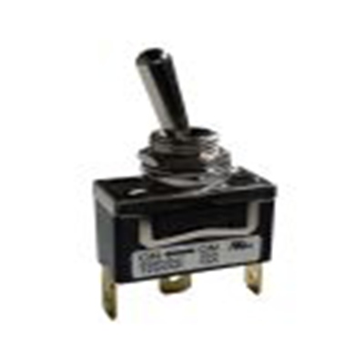 RS PRO,206-6996, 扳钮开关, 单刀双掷, 接通 -（接通）操作, 10 A, PCB安装, 焊接端子, IP40