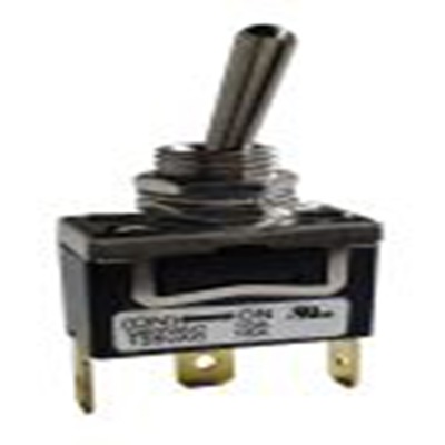 RS PRO,206-7004, 扳钮开关, 单刀双掷, 接通 -（接通）操作, 10 A, PCB安装, 焊接端子, IP40