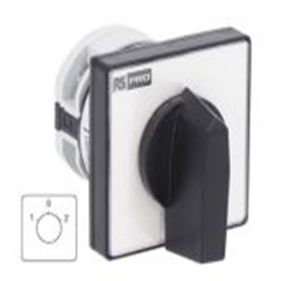 RS PRO,208-3903,3档 16 A, 单相, 旋钮执行器, IP20