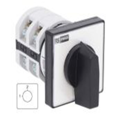RS PRO,208-3914,2档, 90 ° 20 A, 旋钮执行器, IP20