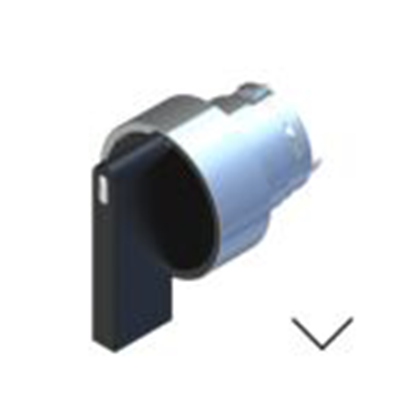 RS PRO,238-3926, 2档 选择器开关头, Φ22.5 mm开孔, 维护, IP65