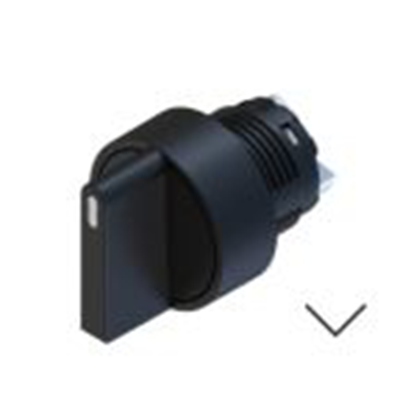 RS PRO,238-3939, 2档 选择器开关头, Φ22.5 mm开孔, 维护, IP65