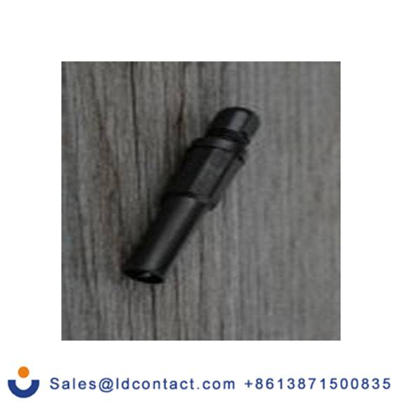 RS PRO,454-283,4 mm, 公 香蕉插头, 黑色, 1000 V, 焊接式, 镀锡