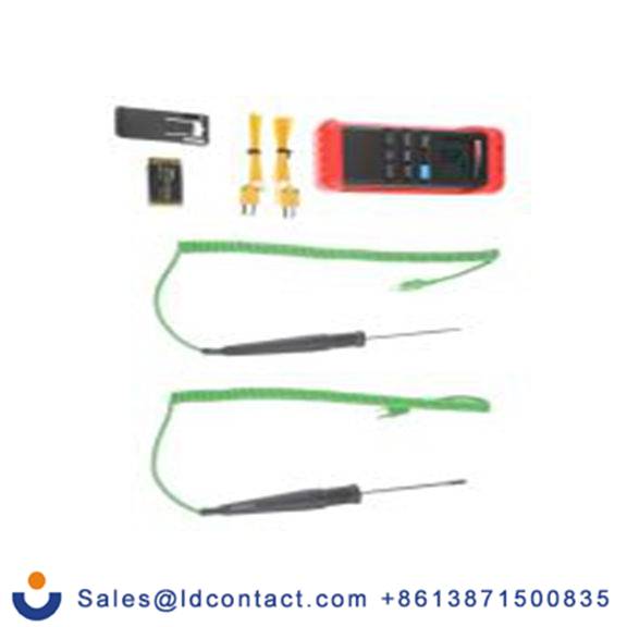 RS PRO,144-6606,接有电线 数字温度计, K型探头, ±0.2 Reading +1°C %精度, 2输入 1300 °C, RS52