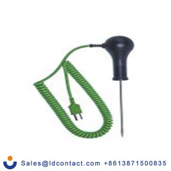 RS PRO,342-8833,K型, 针 普通, 针 温度传感器探针, 最大可测250 °C, Φ3.3 mm x 115 mm长, 2 m线长, ±0.5 %精度