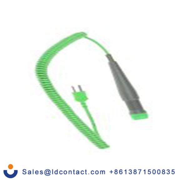 RS PRO,342-9038,K型 K 型热电偶 手持式探头, 最大可测250 °C, Φ3 mm x 110 mm长, 2 m线长, ±0.25°C精度
