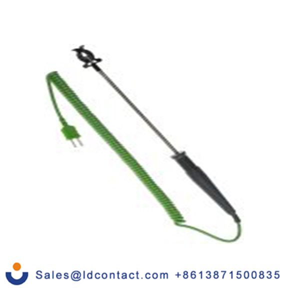 RS PRO,434-2437,K型, 管夹 表面 温度传感器探针, 最大可测800 °C, Φ6 mm x 195 mm长, 2 m线长, ±0.25 %精度
