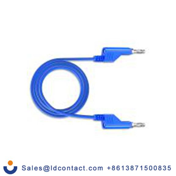 RS PRO,347-243,测试引线 测试线延长线卷轴 2.5A, 200 cm线长, 50 V, 蓝色, 公至公
