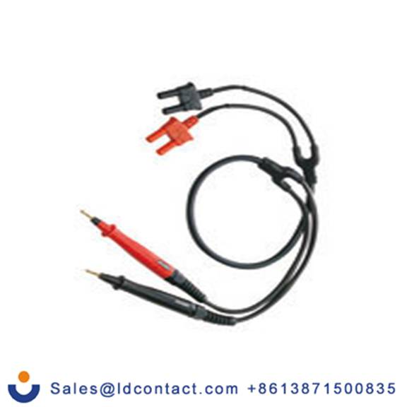 RS PRO,642-976,测试引线 夹子连接器测试线, 1100 mm线长, 80 V, 红色, 黑色