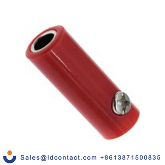RS PRO,208-0221,, 母插 香蕉插座, 红色, 30 V, 螺钉式, 17 mm长, 镀镍