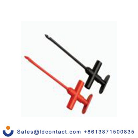 RS PRO,217-5249,夹钳夹, 4 mm接口 10A, 1000 V, 黑色, 红色